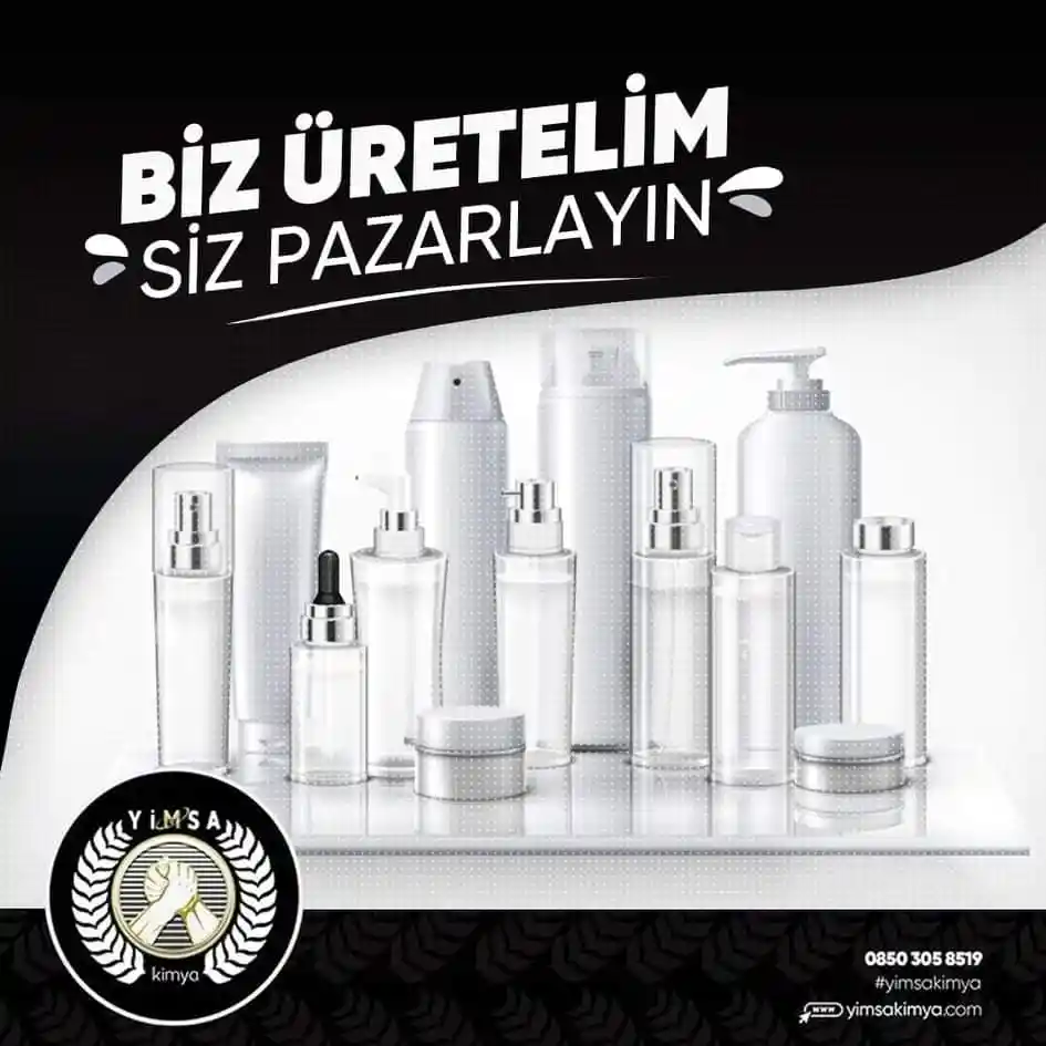 Fason kozmetik üretim – Biz üretelim siz pazarlayın