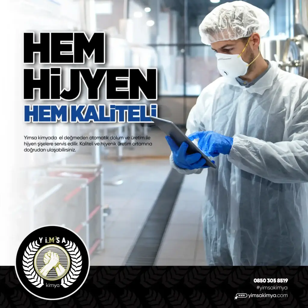 Hijyenik ve kaliteli otomatik dolum kozmetik üretimi